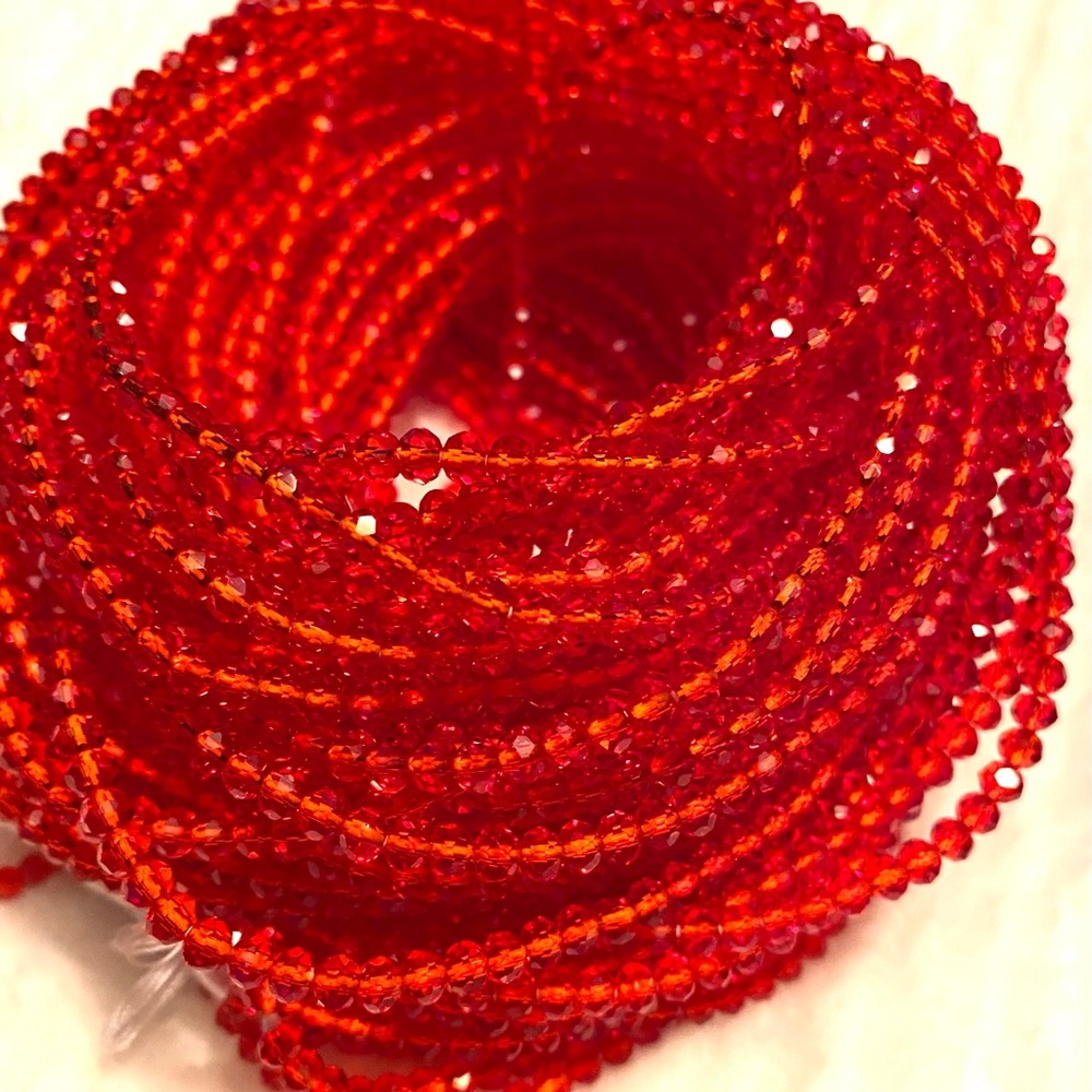 “Sexy Red” 50 inches Color Meaning: Self Confidence, Vitality, & Physical love